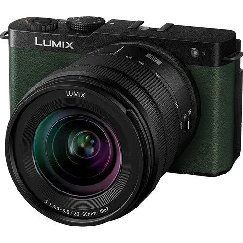 Panasonic Lumix S9 Mirrorless Camera with S 20-60mm f/3.5-5.6 Lens (Dark Olive)