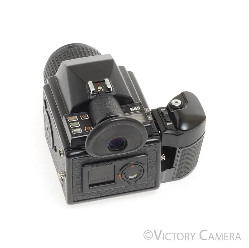 Pentax 645 Medium Format Camera with 55mm f2.8 Wide Angle Lens 120 Back
