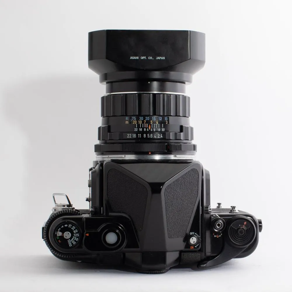Pentax 67 with 105 SMC Takumar 1:1.4 Lens (MINT)