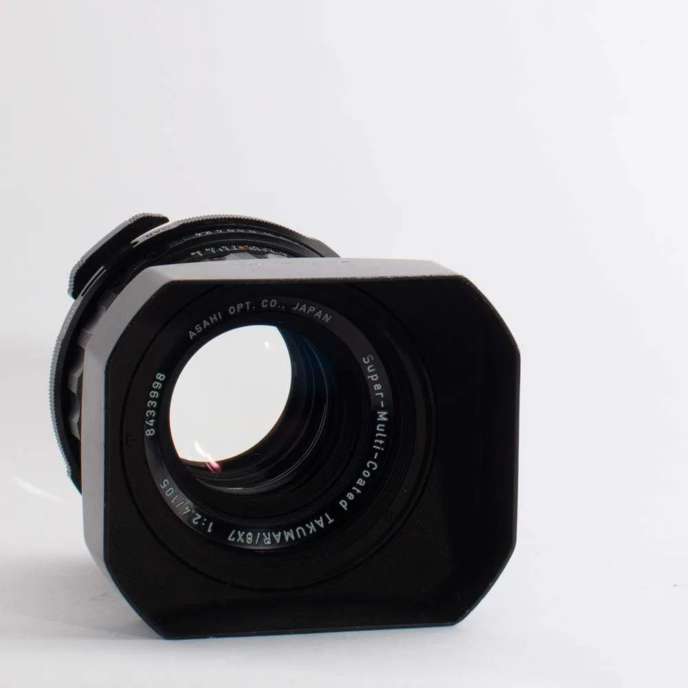 Pentax 67 with 105 SMC Takumar 1:1.4 Lens (MINT)