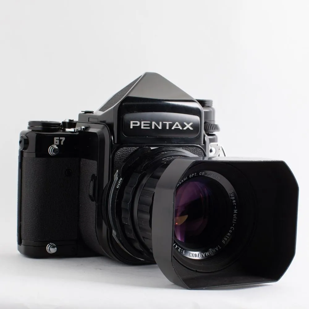 Pentax 67 with 105 SMC Takumar 1:1.4 Lens (MINT)