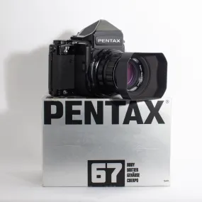 Pentax 67 with 105 SMC Takumar 1:1.4 Lens (MINT)