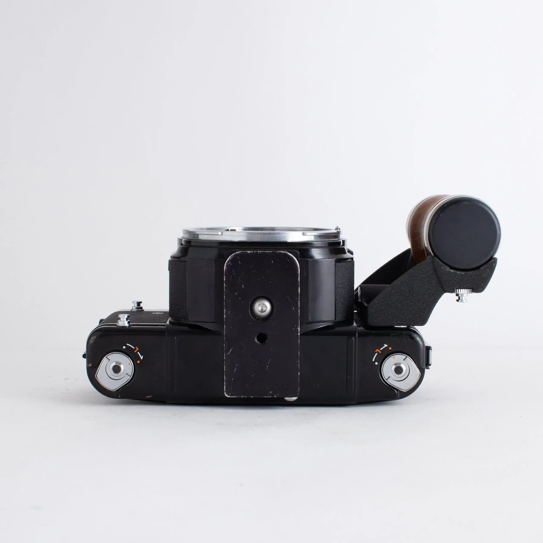 Pentax 67 with Wooden Handle