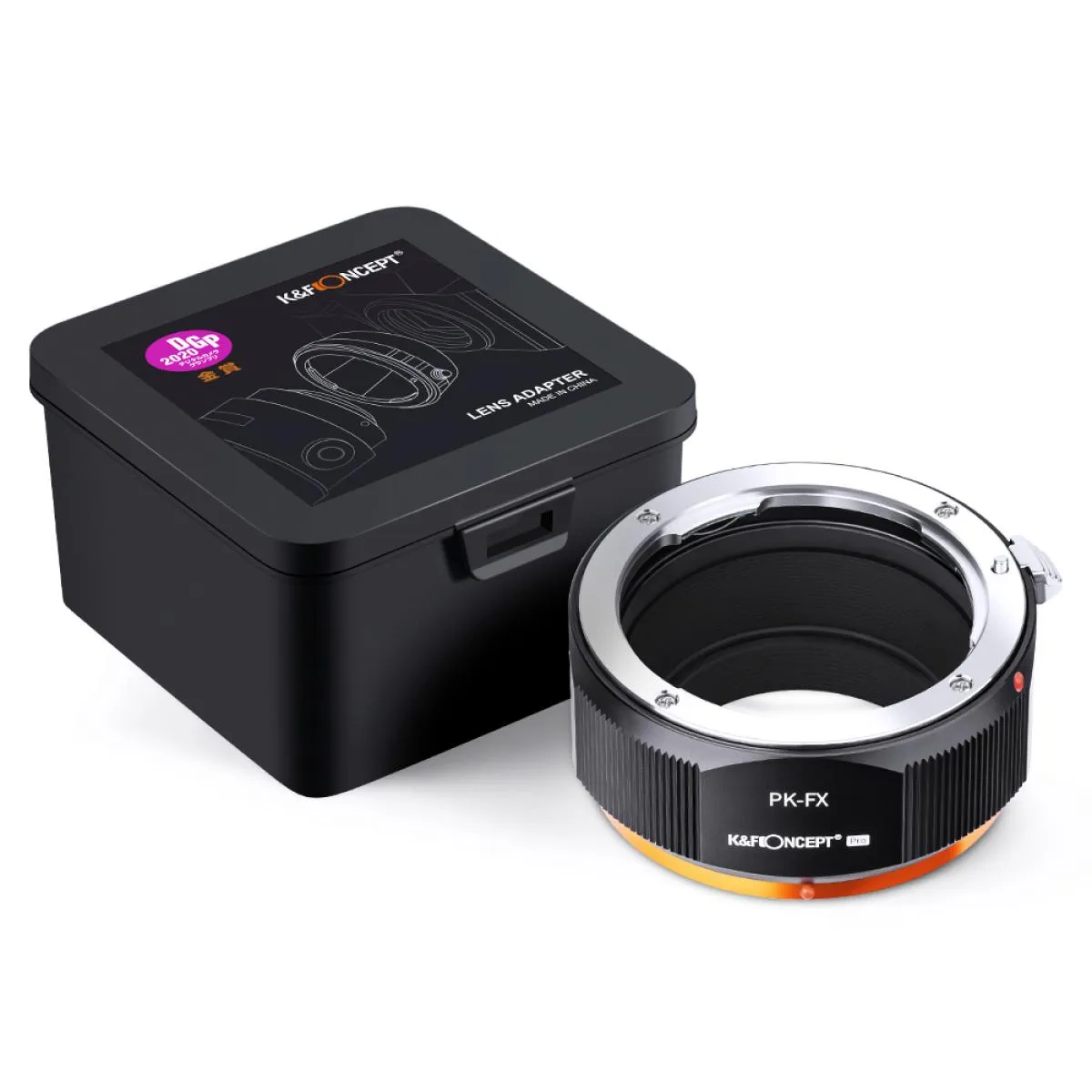 Pentax PK Mount Lens to Fujifilm Fuji X-Series X FX Mount Cameras PK-FX K&F Concept M17115 Lens Adapter