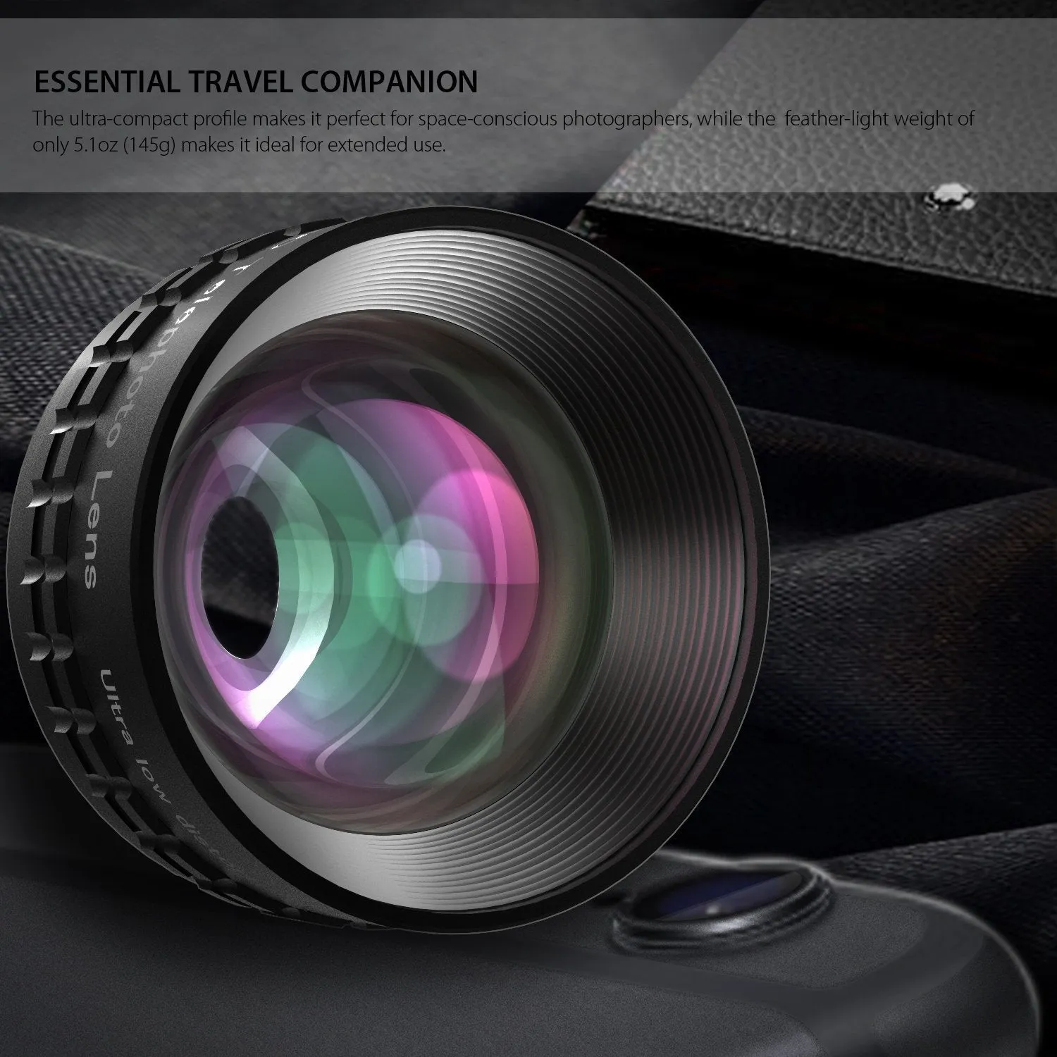 PL-BL01 2X Zoom HD Telescopic Clip-On Barlow Optic Pro Lens
