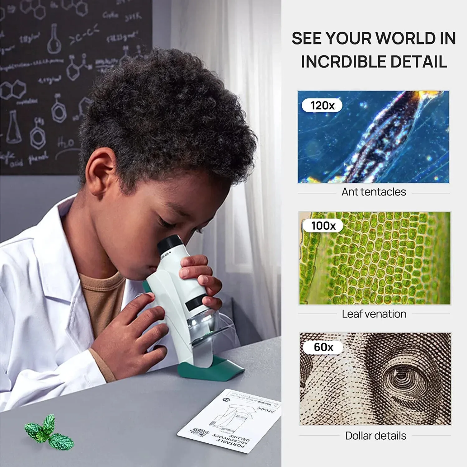 Portable Science Microscope