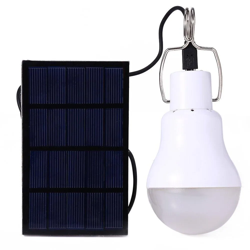 Portable Solar Powered Led Bulb Lamp Camping tent light nightlight