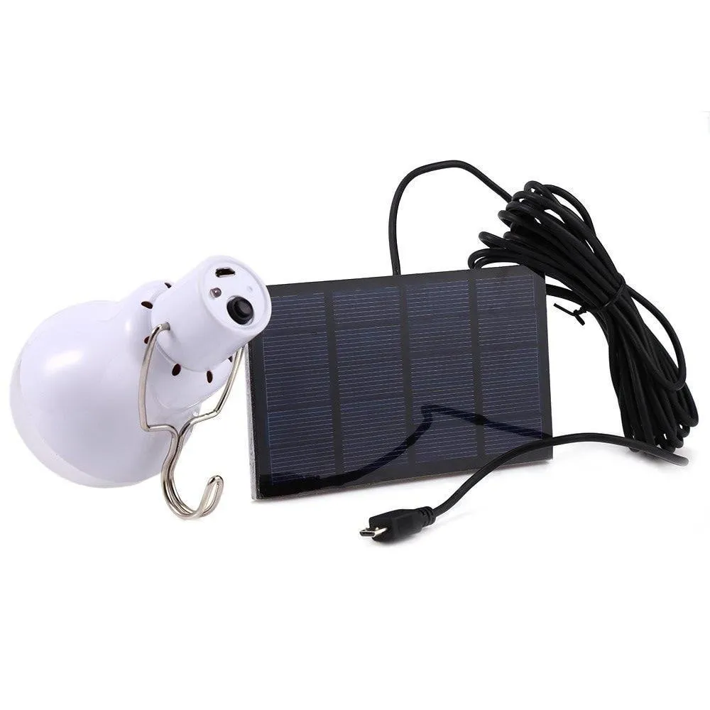 Portable Solar Powered Led Bulb Lamp Camping tent light nightlight