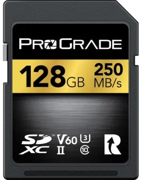 ProGrade Digital 128GB UHS-II SDXC Memory Card