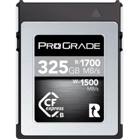 ProGrade Digital Cobalt 325GB CFexpress 2.0 Type B 1700MB/s Memory Card
