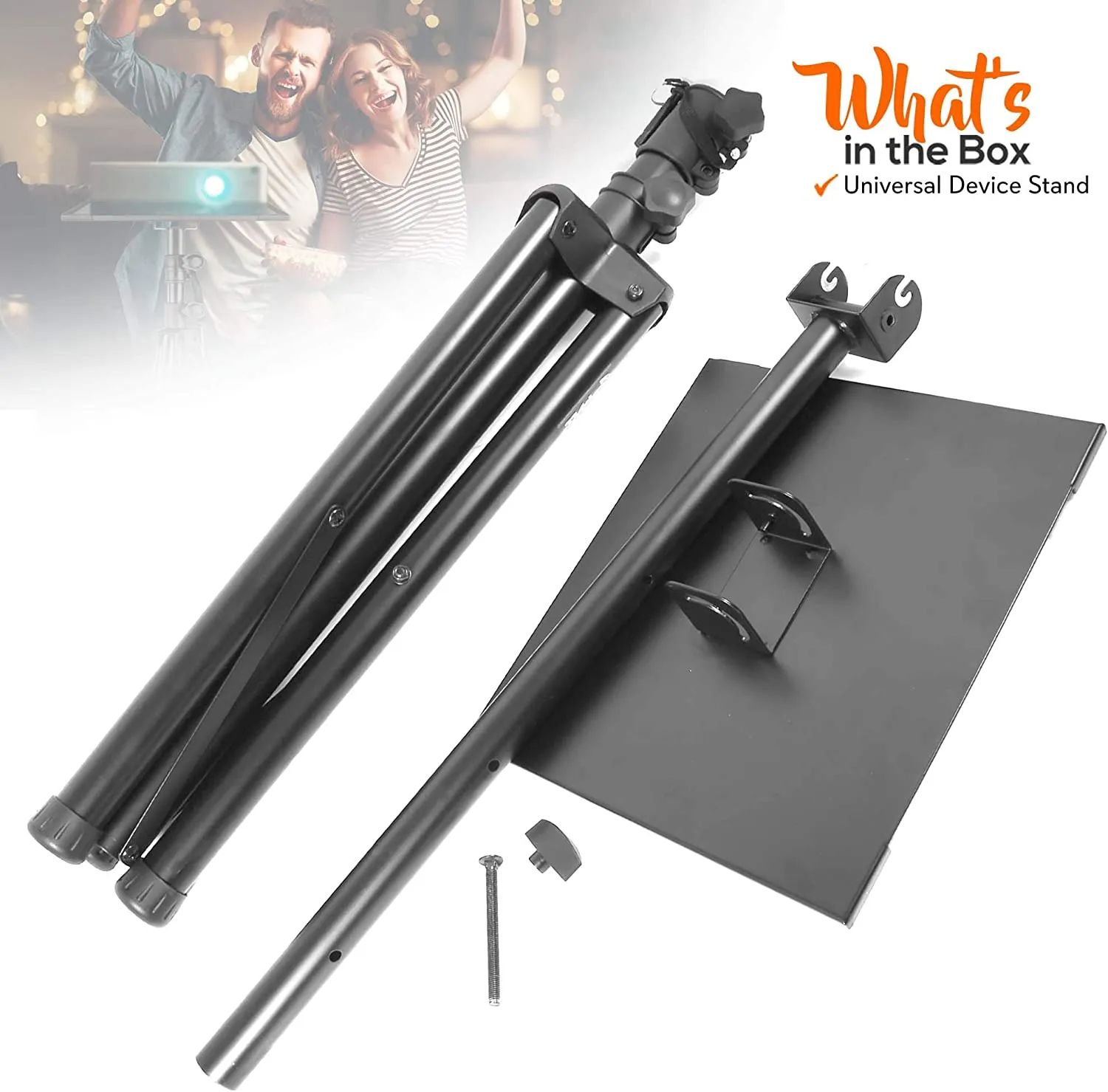 PYLE MULTIFUNCTION STAND W ADJUST TRIPODS, FOR SPEAKER-LAPTOP