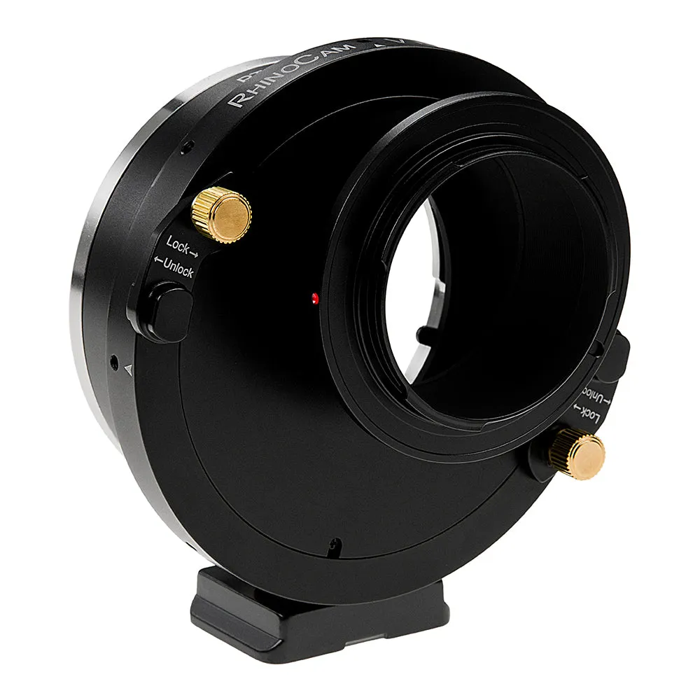 RhinoCam Vertex Rotating Stitching Adapter, Compatible with Pentax 645 (P645) Mount SLR Lens to Sony Alpha E-Mount Mirrorless Cameras
