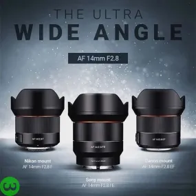 Samyang 14mm f2.8 AF Lens