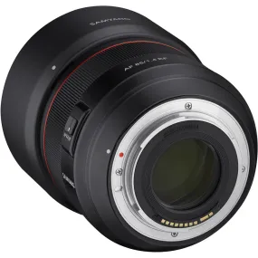 Samyang AF 85mm f/1.4 EF Lens for Canon EF
