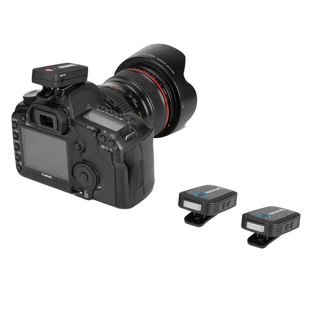 Saramonic Blink 500 B2 Ultracompact 2-Person Wireless Clip-On Mic System with Lavaliers & Dual Receiver