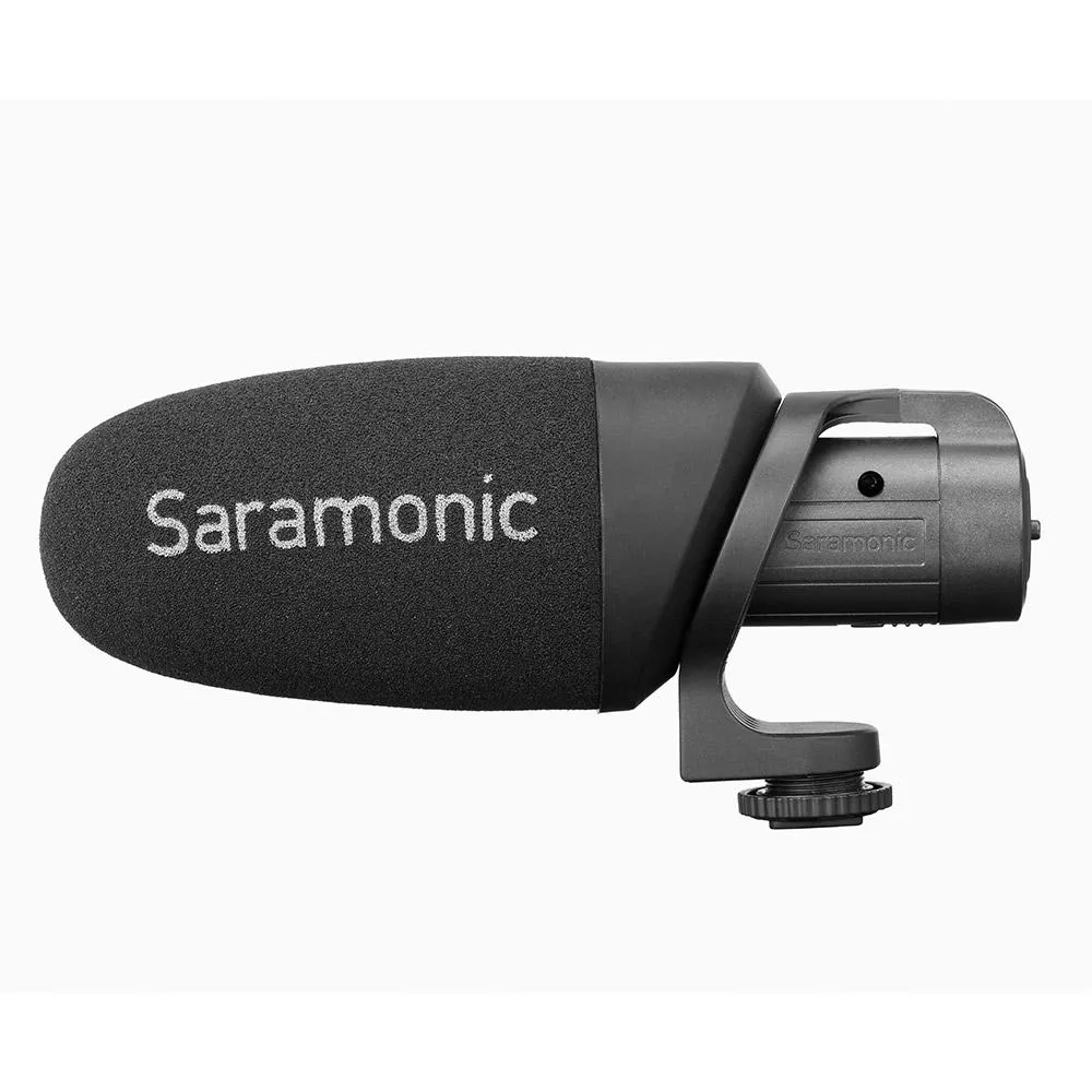 Saramonic CamMic  On-Camera Battery-Powered Shotgun Microphone for DSLR, Mirrorless & Video Cameras or Smartphones & Tablets