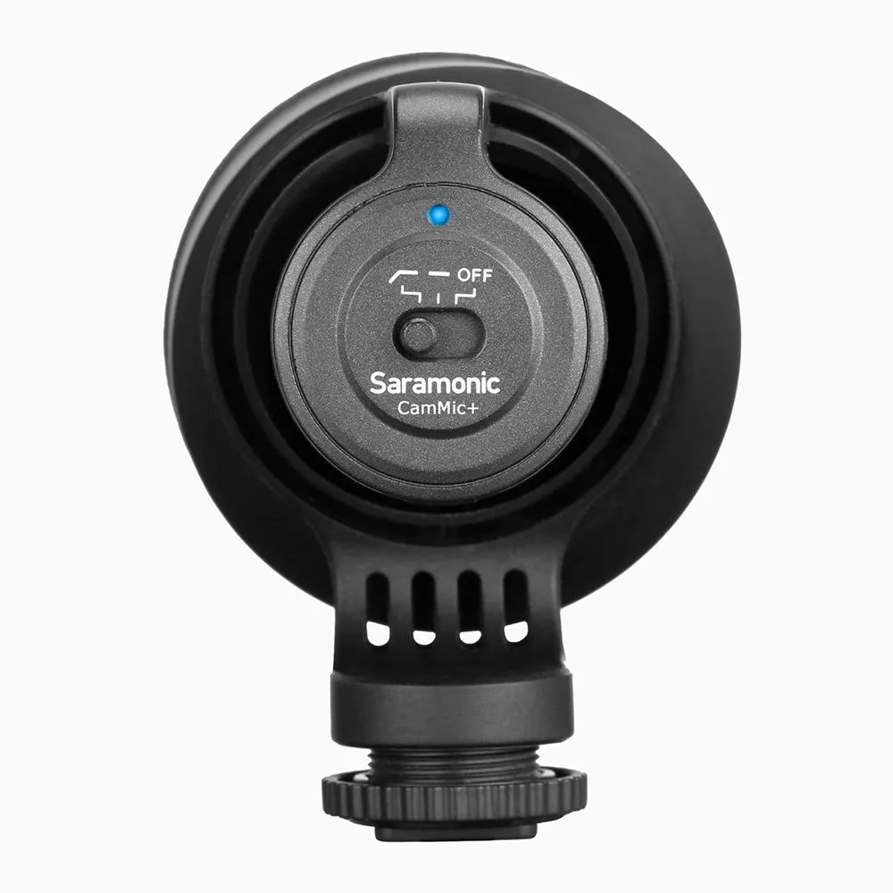 Saramonic CamMic  On-Camera Battery-Powered Shotgun Microphone for DSLR, Mirrorless & Video Cameras or Smartphones & Tablets