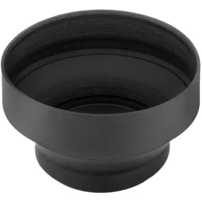 Sensei 72mm 3-in-1 Collapsible Rubber Lens Hood for 28mm to 300mm Lenses