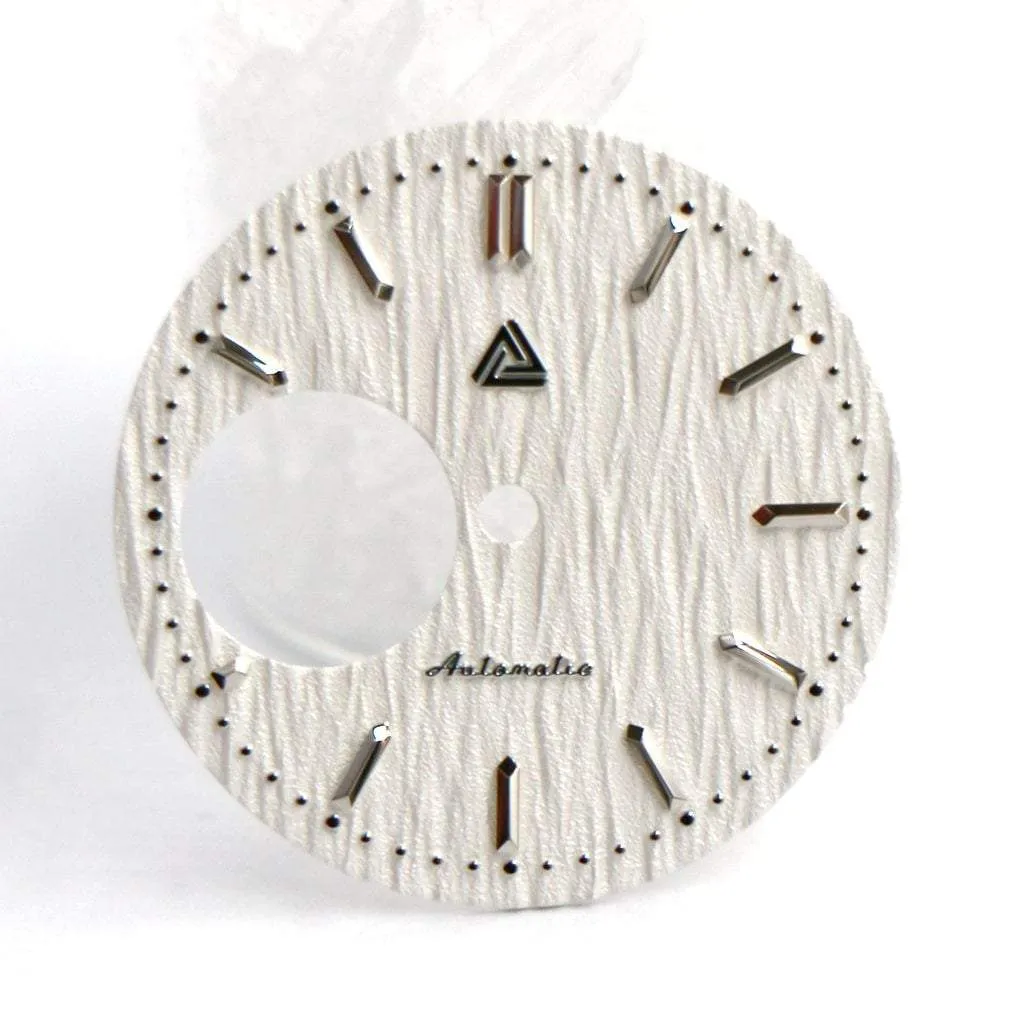Shirakaba White Birch Tree Dial (Open Heart)