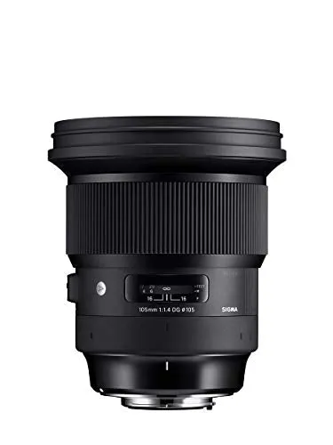 Sigma 259965 105mm f/1.4-16 Standard Fixed Prime Camera Lens, Black for Sony E Mount