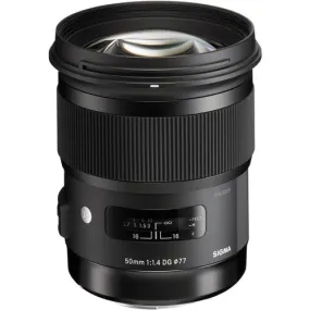 Sigma 50mm f/1.4 DG HSM Art Lens for Canon DSLR Cameras