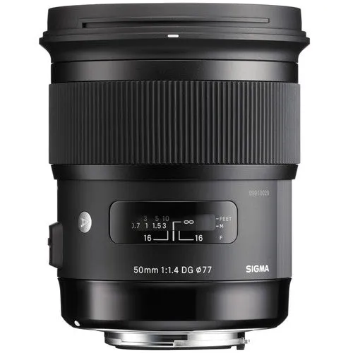 Sigma 50mm f/1.4 DG HSM Art Lens for Canon DSLR Cameras