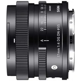 SIGMA Camera Lens 17mm F4 DG DN Contemporary [Leica L /Single Focal Length Lens]