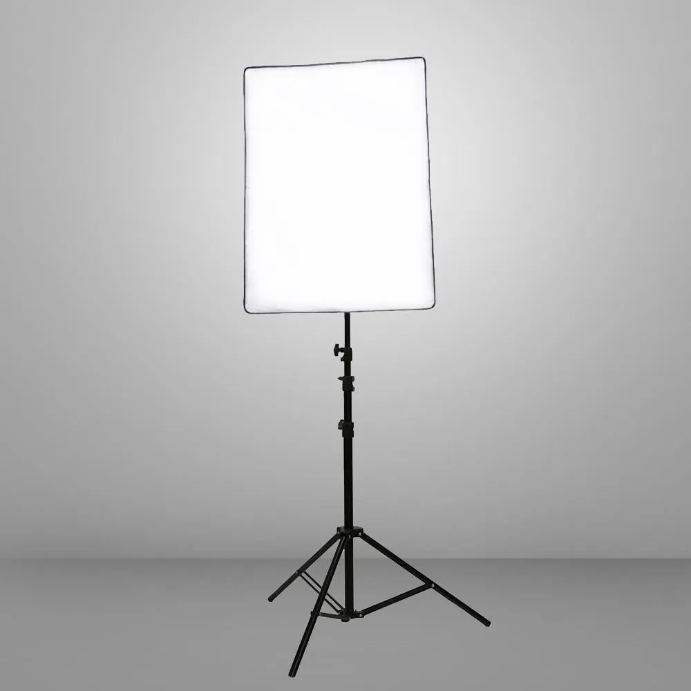 Single Rectangle Softbox Lighting Set