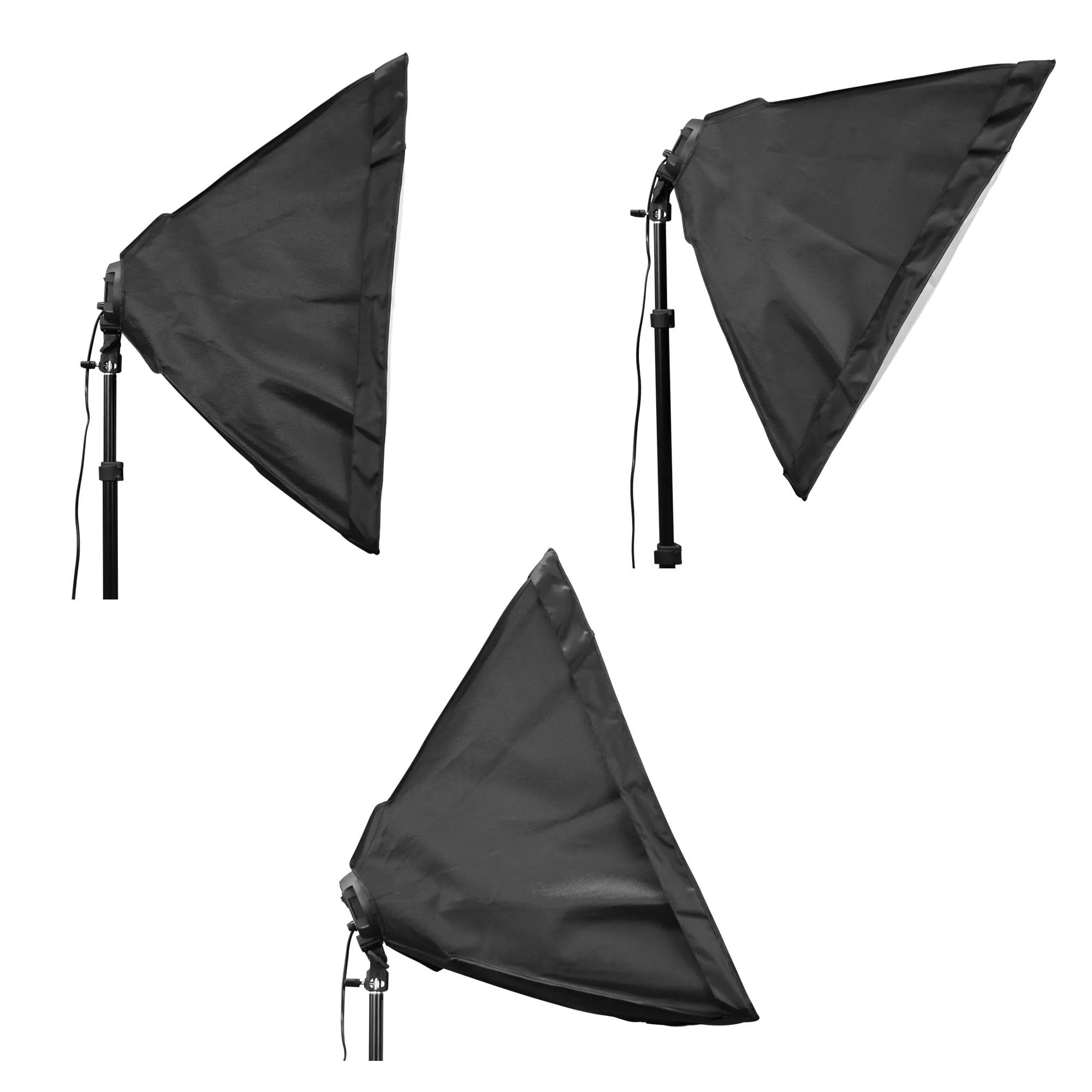 Single Rectangle Softbox Lighting Set