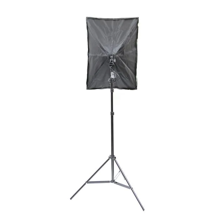 Single Rectangle Softbox Lighting Set