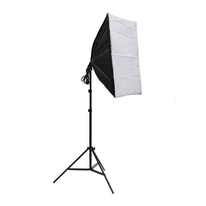 Single Rectangle Softbox Lighting Set