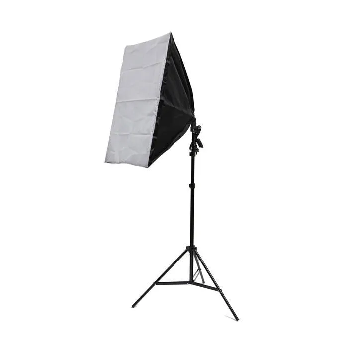 Single Rectangle Softbox Lighting Set