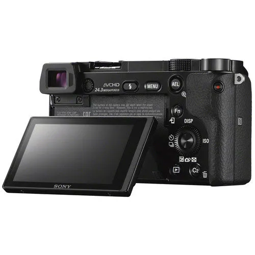 Sony Alpha a6000 Mirrorless Digital Camera with 16-50mm Lens 128GB Bundle