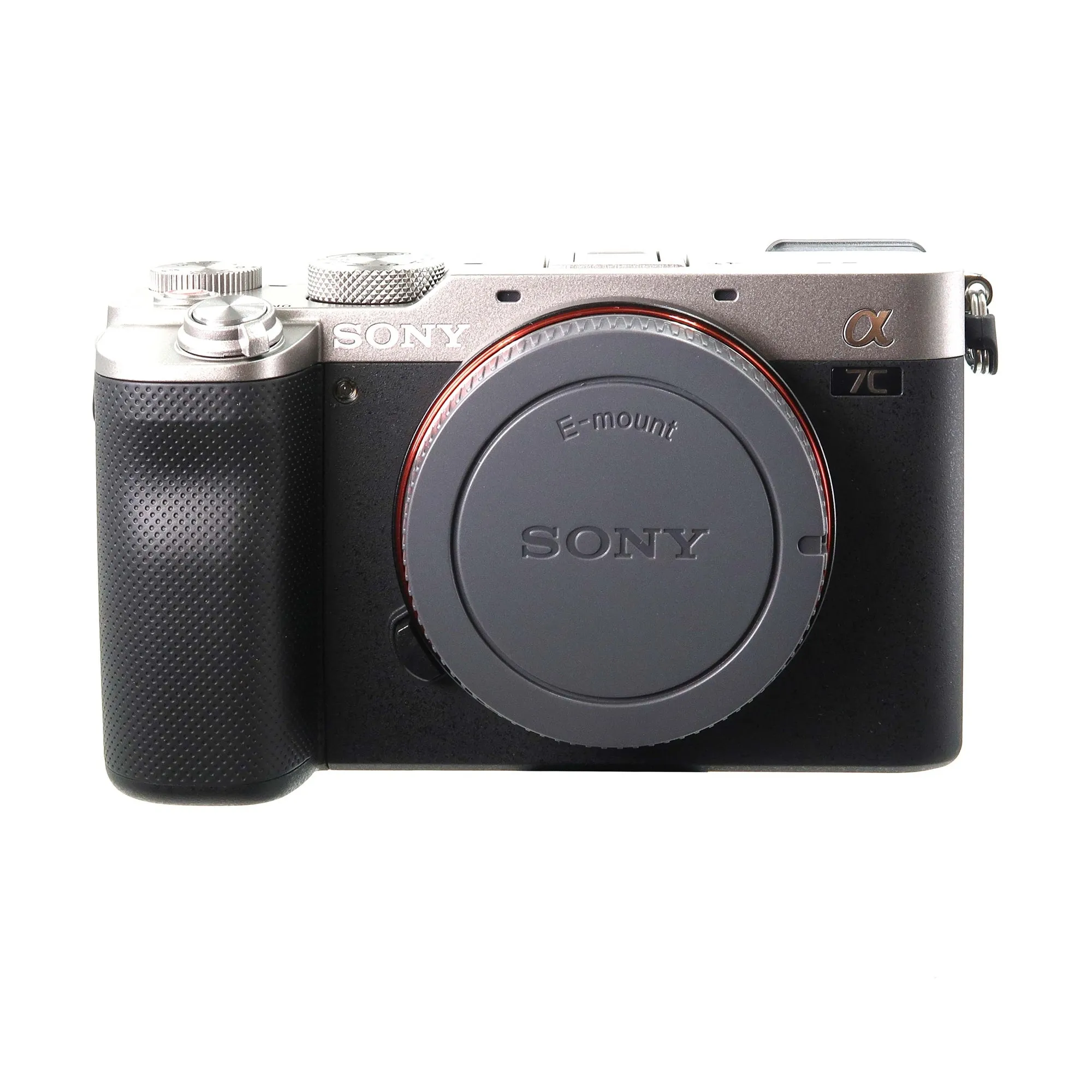 Sony Alpha a7C Full-Frame Mirrorless Camera Silver with Sigma 45mm f/2.8 DG DN Contemporary Lens Accessory Bundle