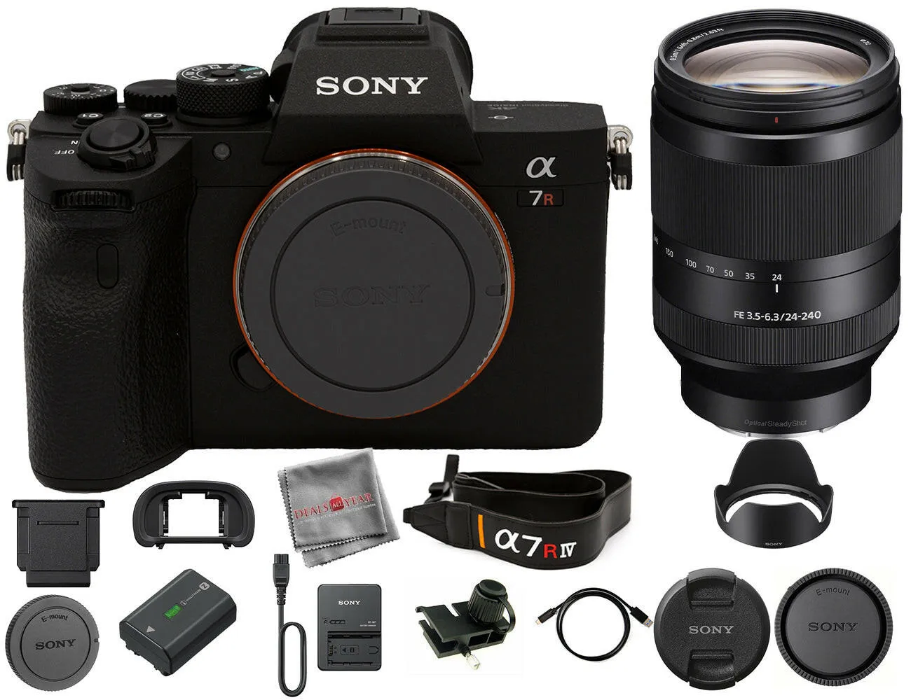 Sony Alpha a7R IVA Mirrorless Digital Camera with FE 24-240mm f/3.5-6.3 OSS Lens