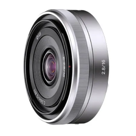 Sony E 16mm f/2.8 Wide-Angle Lens (E Mount for NEX Cameras)