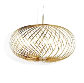 Spring Pendant, Brass - Large