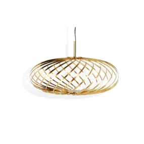 Spring Pendant, Brass - Small