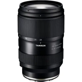 TAMRON - 28-75mm F/2.8 Di III VXD G2 - Zoom lens for Full-frame Mirrorless Sony cameras - Model A063 Black - New