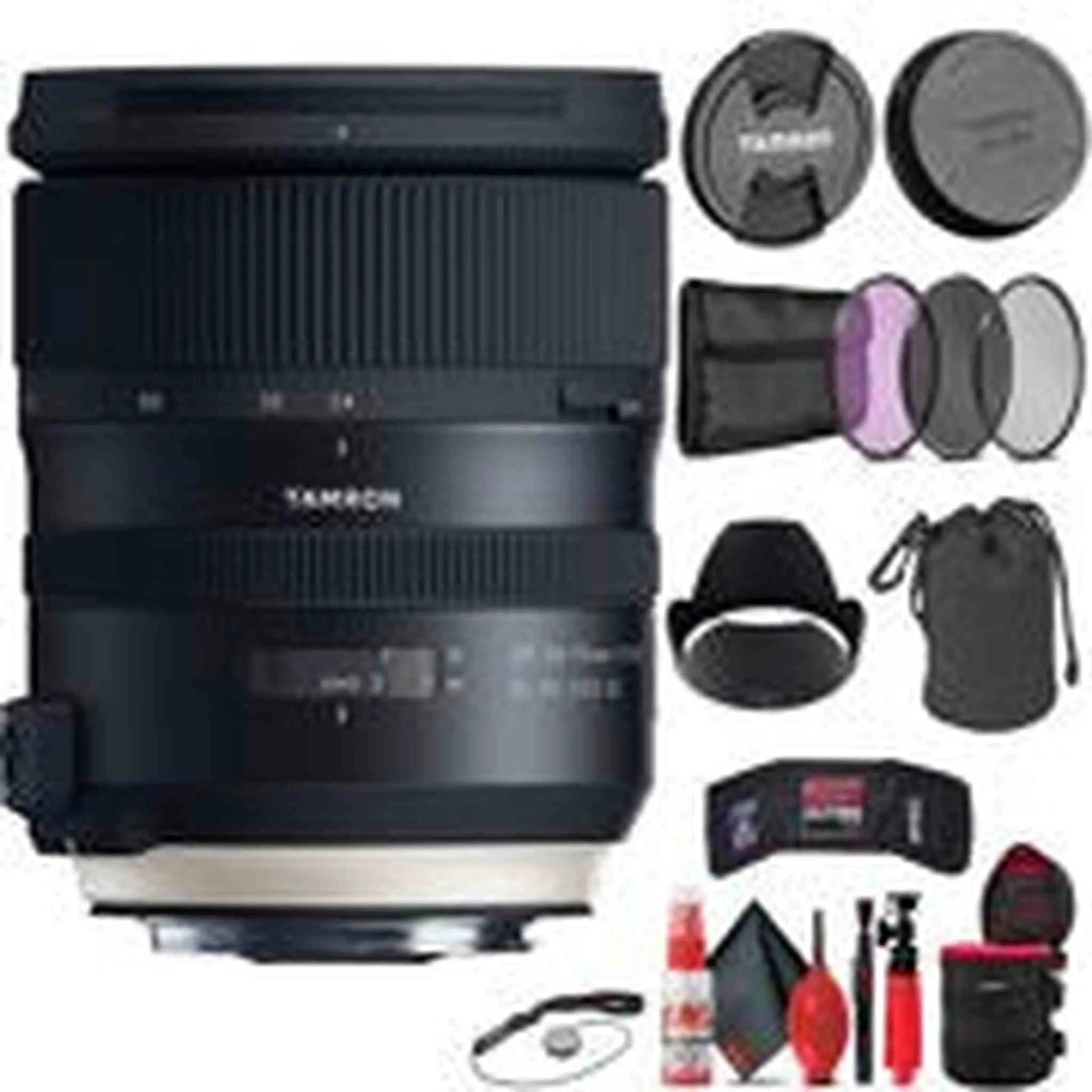 Tamron SP 24-70mm f/2.8 Di VC USD G2 Lens for Canon   Accessory Kit (INT Model)