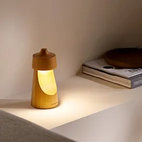 The Decent Living Beech Wood Portable Night Light (Set of 2)