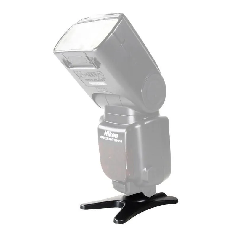 Universal Flash Speedlite Hot Shoe Stand Holder Bracket Base with 1/4" Mount