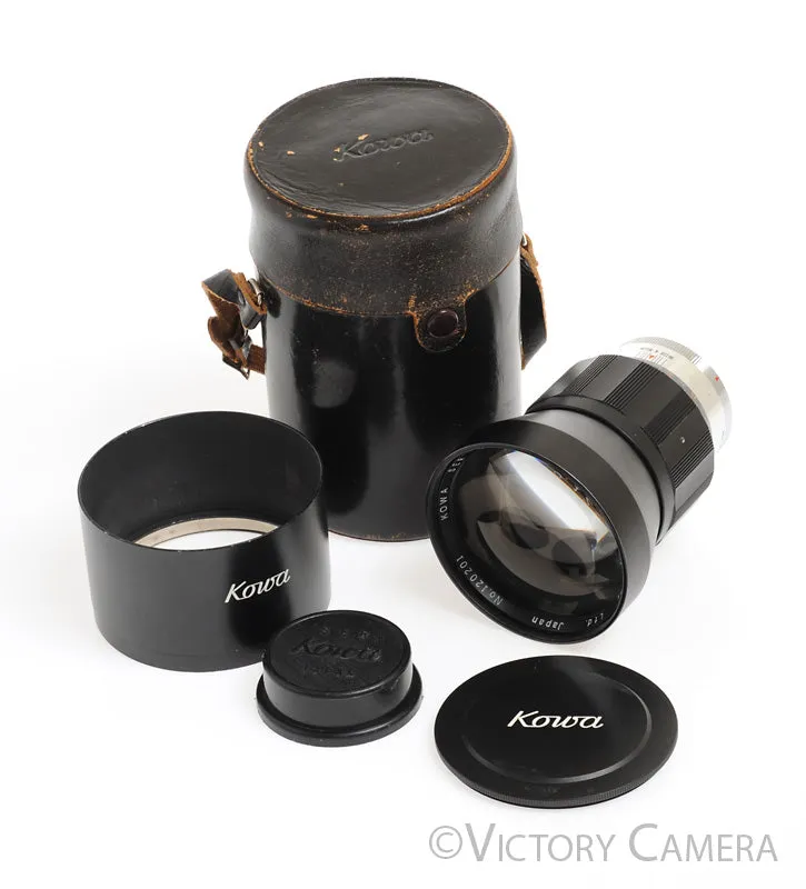 V. Rare Kowa SER Lens Kit, 28mm, 35mm, 50mm, 100mm, 135mm, 200mm -Clean-