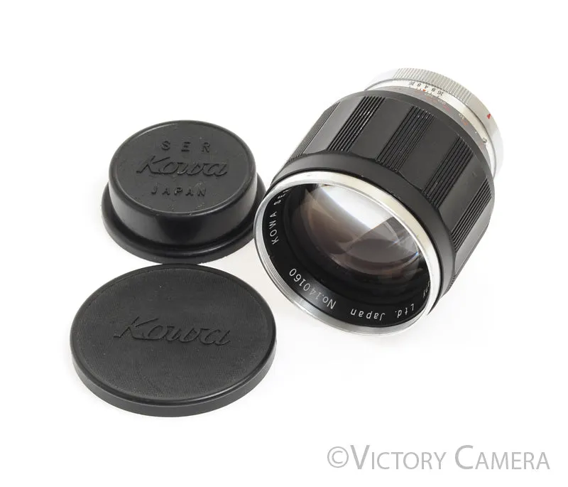 V. Rare Kowa SER Lens Kit, 28mm, 35mm, 50mm, 100mm, 135mm, 200mm -Clean-