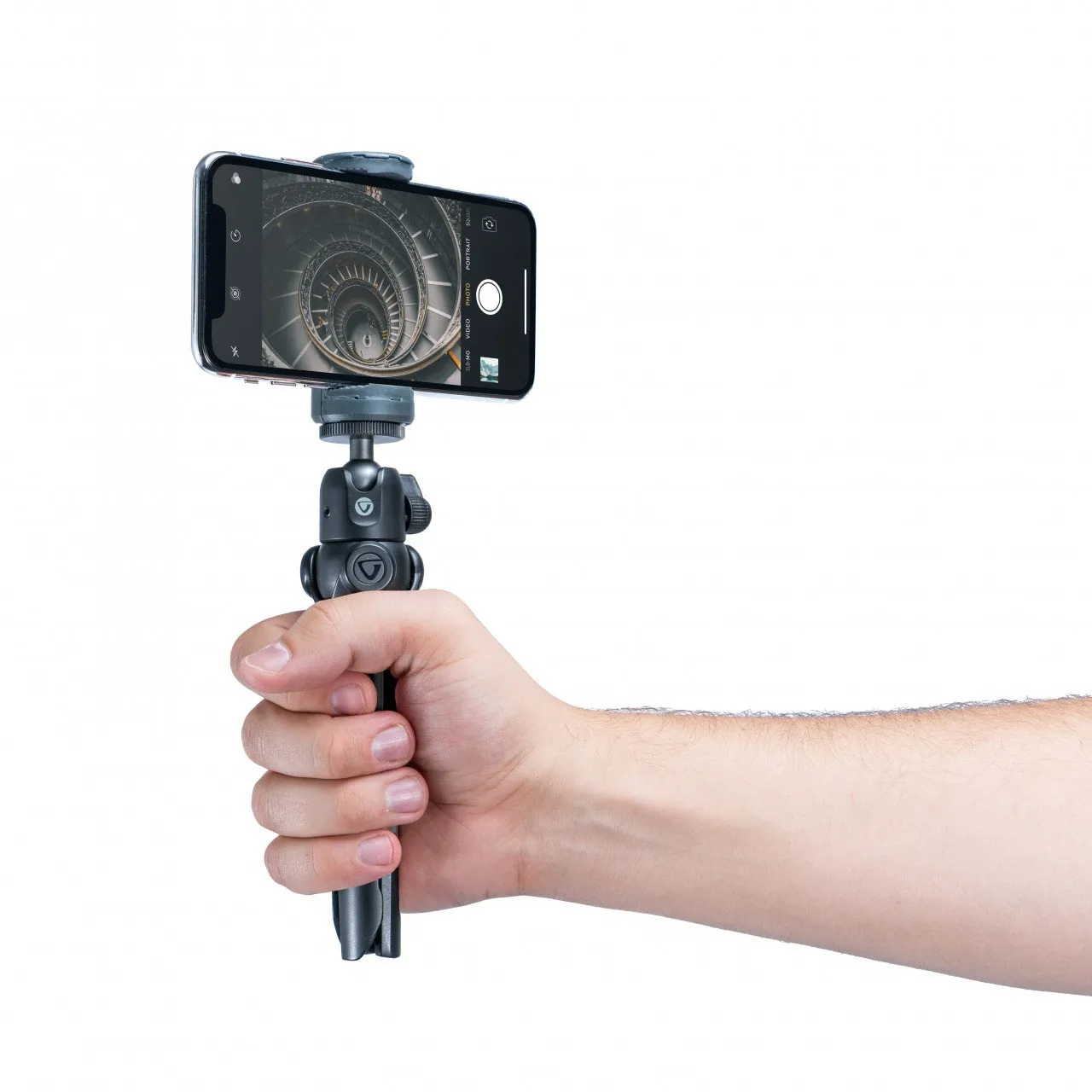 VESTA Mini Table Tripod   Smartphone Connector - Black Pearl