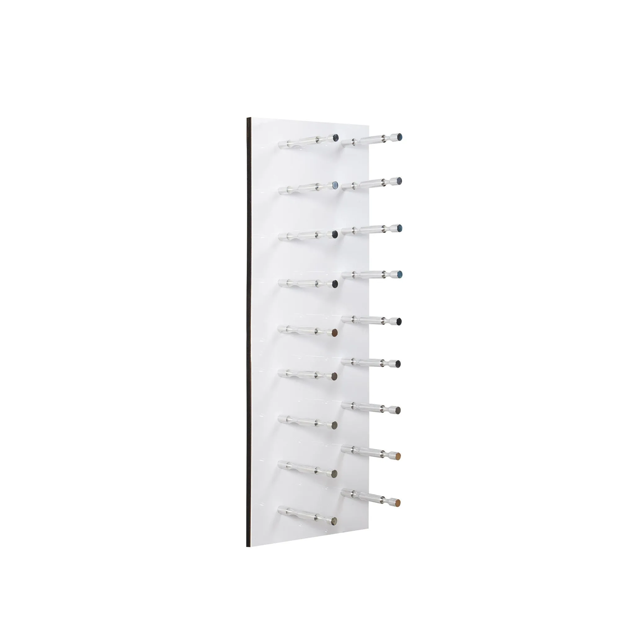 VINdustry Wine Peg & Panel Kit - 3 Foot Tall Rectangular, Label View Pegs