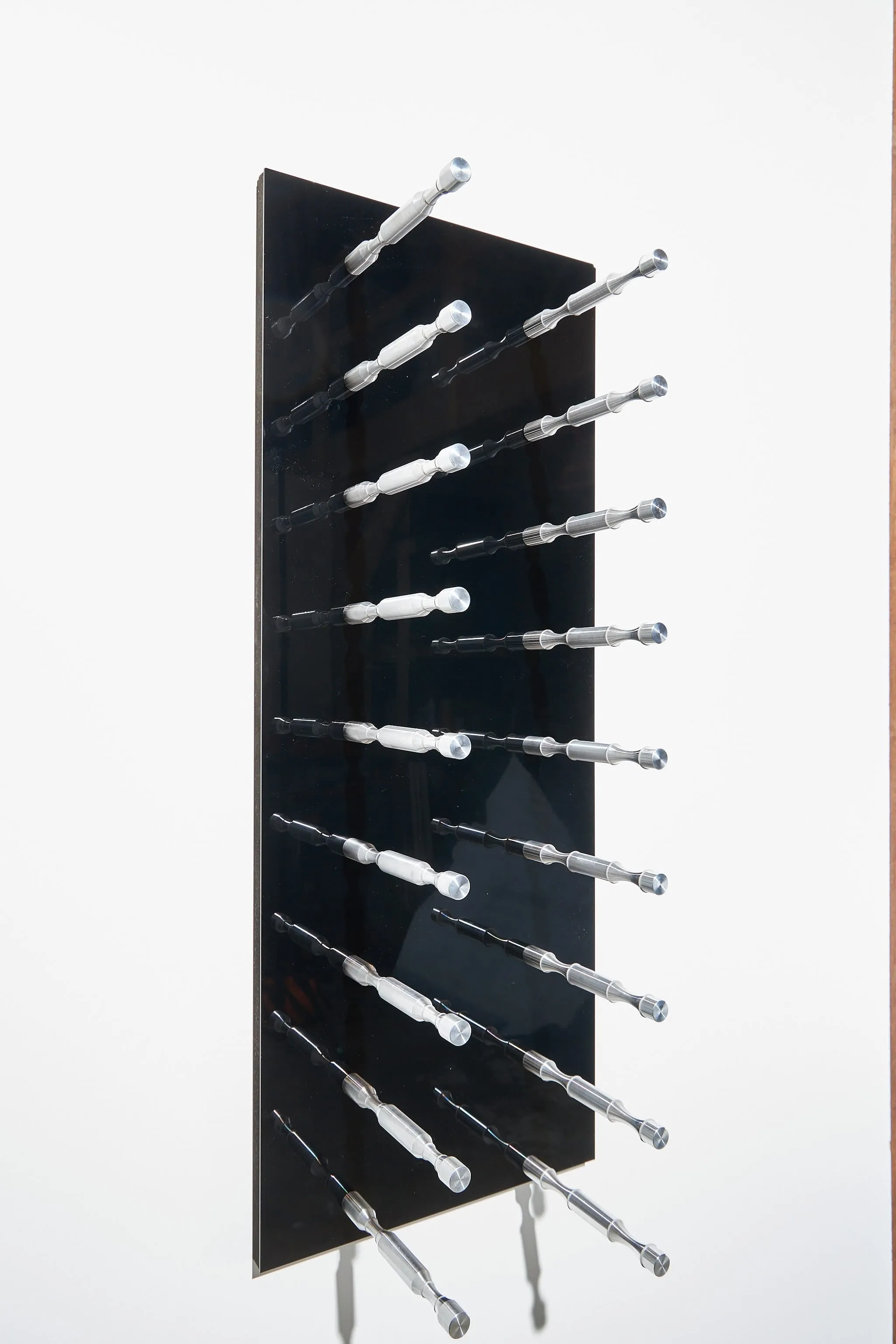 VINdustry Wine Peg & Panel Kit - 3 Foot Tall Rectangular, Label View Pegs