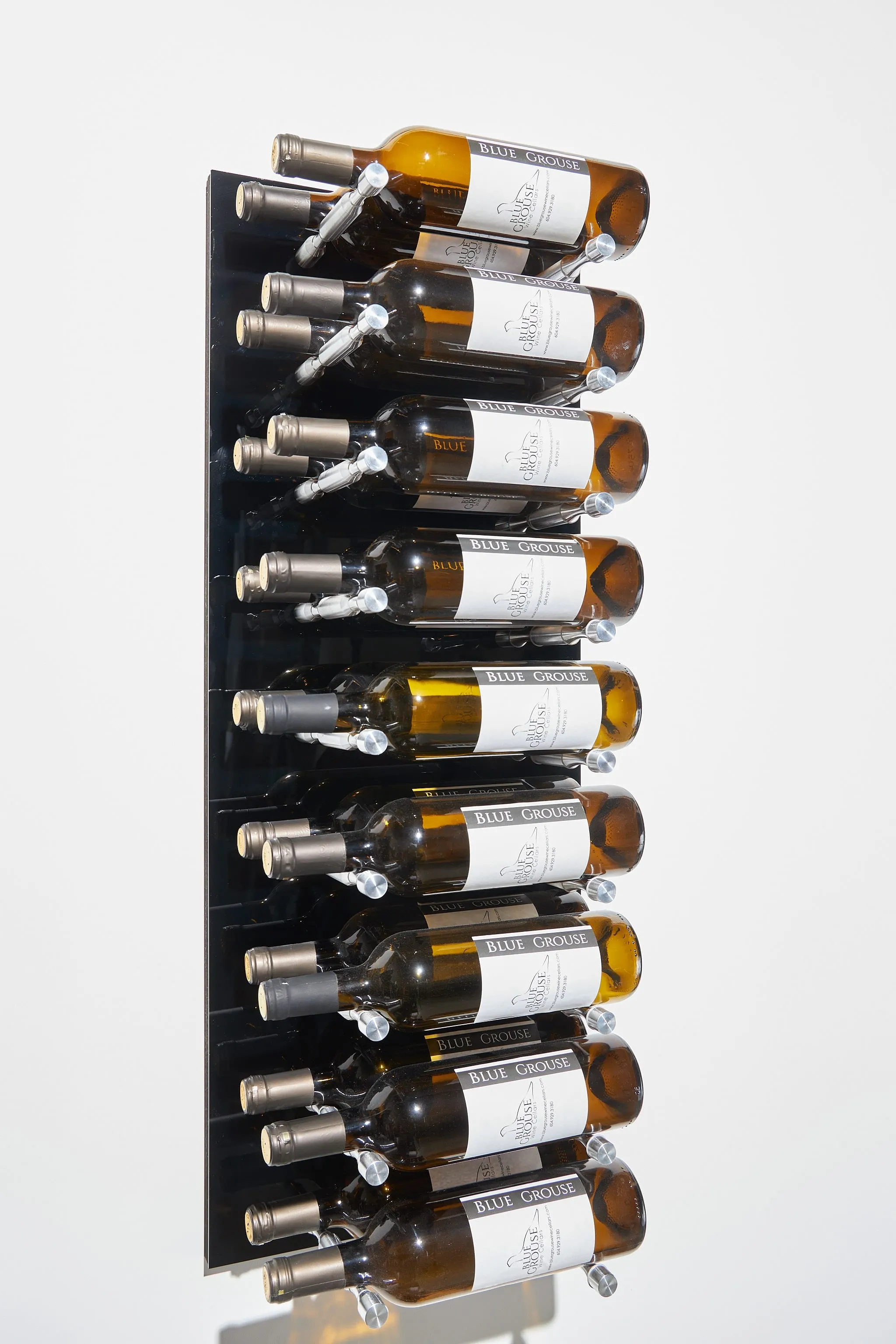 VINdustry Wine Peg & Panel Kit - 3 Foot Tall Rectangular, Label View Pegs