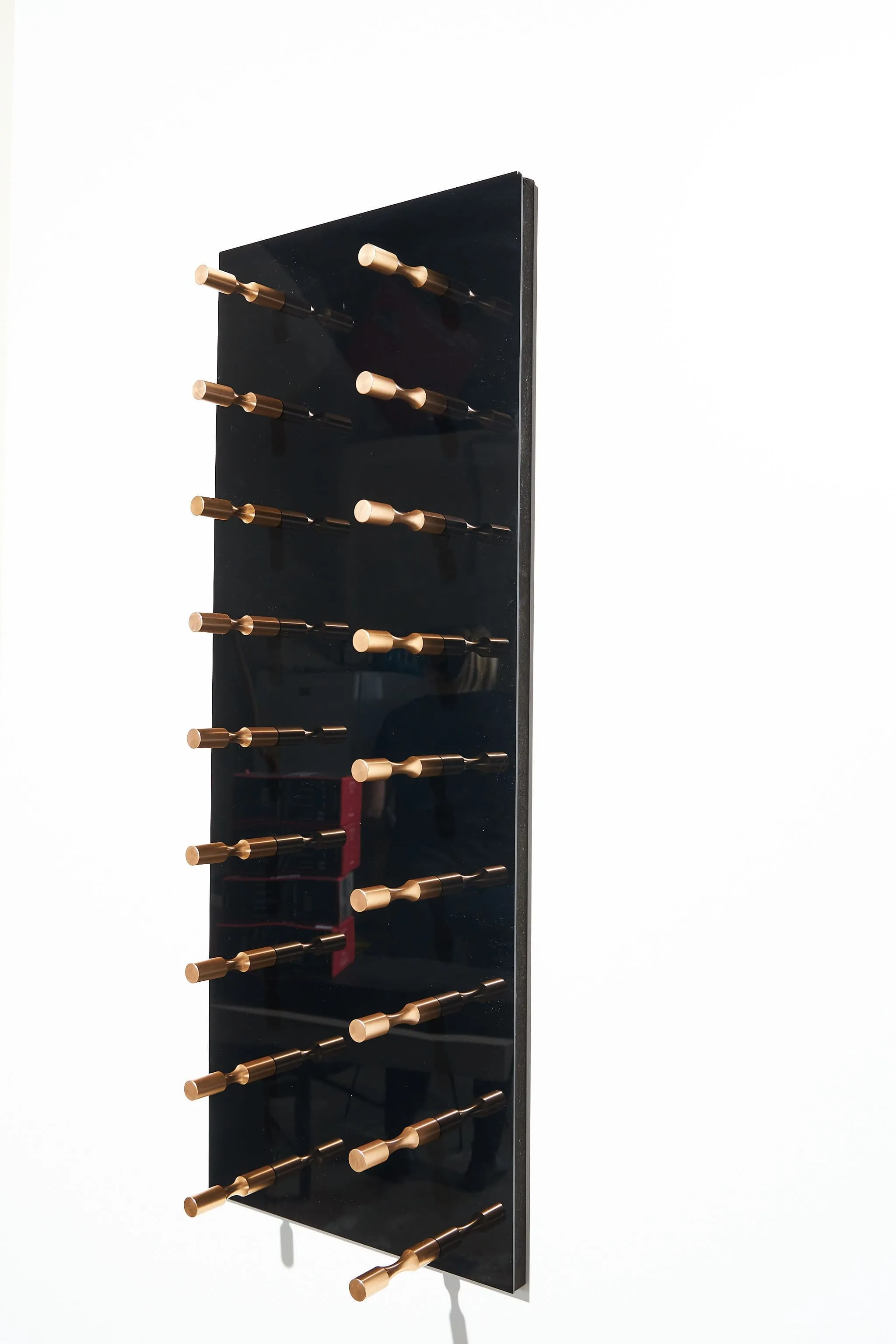 VINdustry Wine Peg & Panel Kit - 3 Foot Tall Rectangular, Label View Pegs