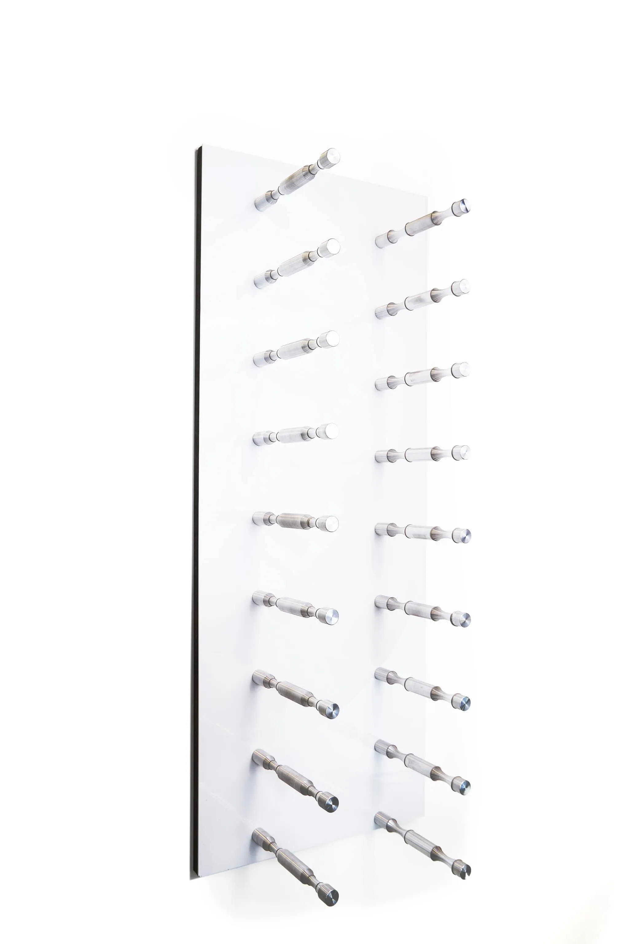 VINdustry Wine Peg & Panel Kit - 3 Foot Tall Rectangular, Label View Pegs